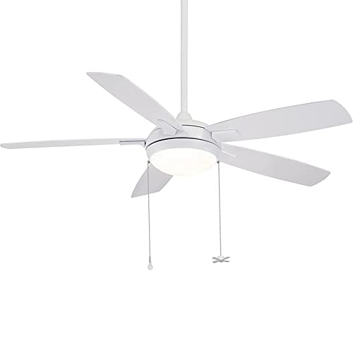 Image of sunswan Ceiling Fan Pull Chain, 2pcs 3mm Diameter Beaded Ball Fan Pull Chain, 13.6 Inches Fan Pulls Set with Connector (White), short