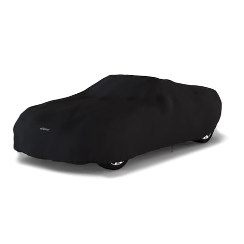 SOFTGARAGE Vollgarage Basic 3-lagig schwarz Indoor Outdoor atmungsaktiv wasserabweisend Car Cover Ganzgarage Autoplane Autoabdeckung Artikel 101050-0710336