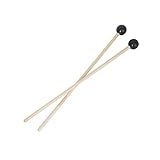 GOOHOCHY マリンバスティック 4個パック 木製ハンドルドラムスティックとソフトマレット付き 年齢を問わず使用可能