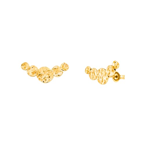 Purelei Malihini boucle d'oreille acier inoxydable bijou tendance doré