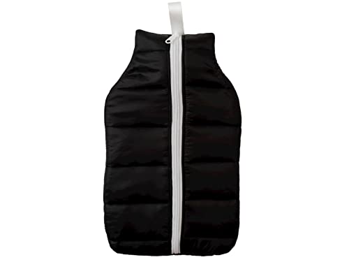 H&H Borsa Acqua Calda Piumino Nero, 2 Lt