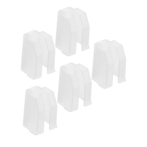 Abaodam 5pièces Protège-aiguilles Pour Tourne-disque Protections De Stylets Réutilisables Compatible Plupart Des Modèles Empêche Efficacement Électricité Statique