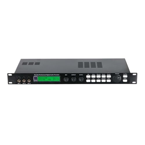Ecualizador Gráfico GAX-X5 Karaoke Pre-Efectos KTV Procesador Profesional de Efecto de Eco de Audio Digital X5 DSP Procesador de Audio