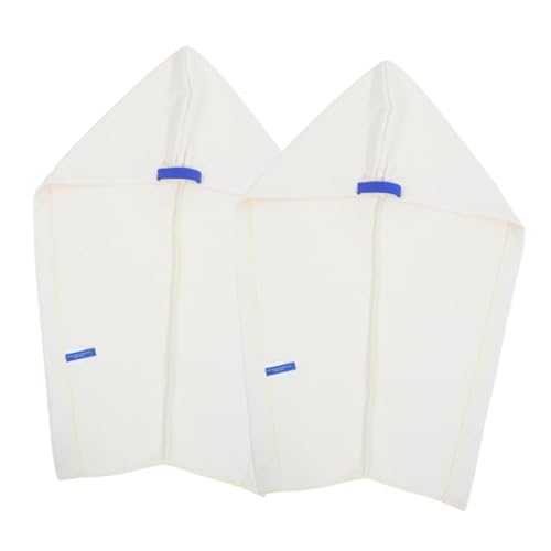 Didiseaon 2 Gorros para Secar El Cabello Toalla para Secar El Cabello Gorro De Secado Rápido Toalla para Secar El Cabello Mojado Turbante De Fibra Beige