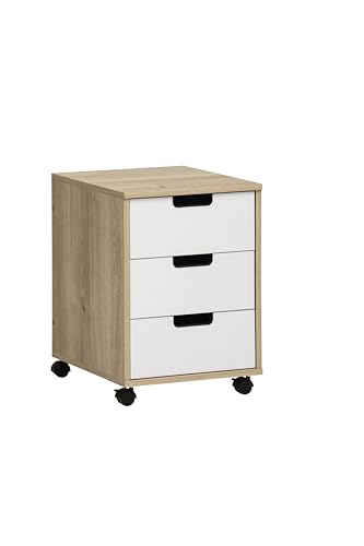 Cajonera con ruedas robusta Schildmeyer Emmik, acabado alta calidad 2