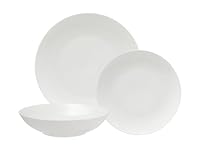 Maxwell & Williams White Basics Tribeca Coupe Dinner Set Gift Boxed (Set of 12)