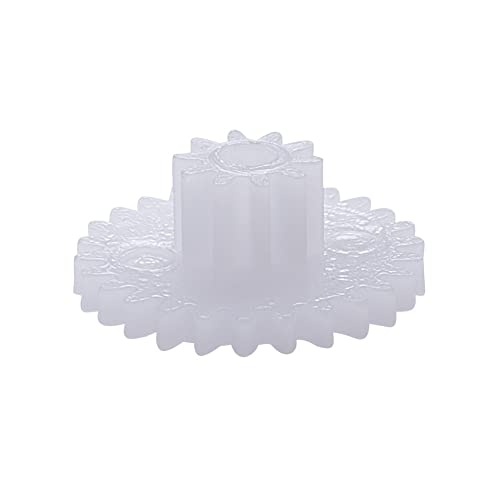 Jutagoss 20pcs Plastic Gears 26 Teeth Model 26102B Reduction Gear Plastic Worm Gears for RC Car Robot Motor