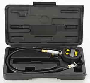 Pro Digital Tire Gauge | 18” Hose With 45 Degree Swivel Air Chuck | 0-50 PSI in 1/10 Increments | 1-7/8