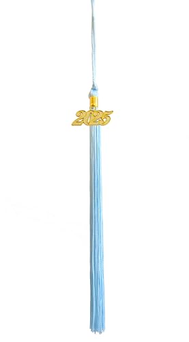 Image of 2025 Tassel Graduation, Light Blue Tassel 2025