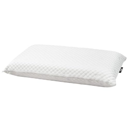 KHAMA Almohada Viscoelastica 90 cm Amy Hilo Frío con PCM - Blanca