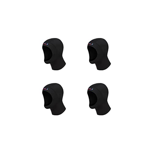 wueiooskj 4 X (Multi) Dive Sail 1MM Gorros de Buceo Gorro de natación para Surf para Hombres