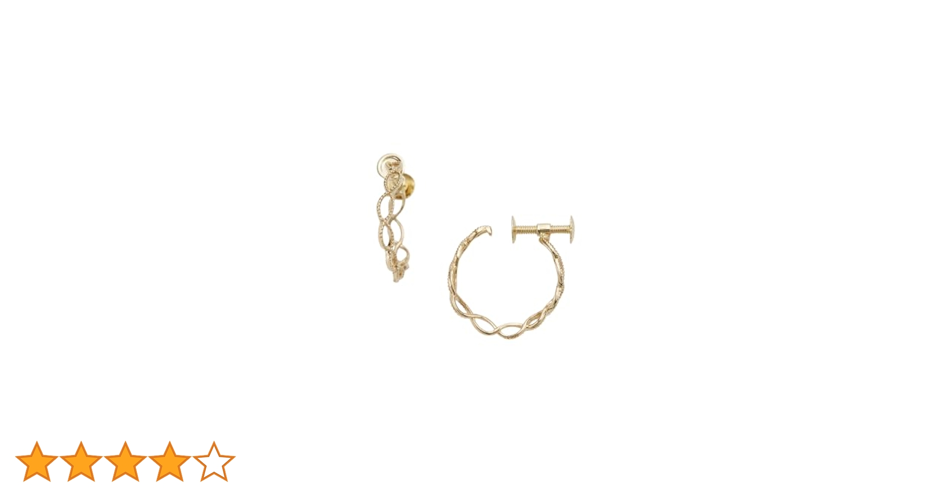 Amazon.co.jp: [アガット] agete 【K10両耳用イヤリング