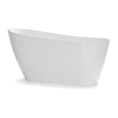 Maxsa 59-Inch Double-Ended Acrylic Tub