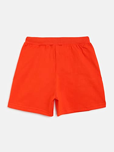 Image of Li'l Tomatoes Girls 100% Cotton Combo Shorts Pack of 2 | Soft & Breathable Summer Shorts | Elastic Waist Casual Wear | 2-14 Years