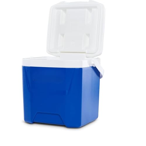 Image of Cooler Hard-Sided Ice Chest, Portable Insulated Cooler with Wheels, Telescoping Handle, Cool Riser Tech, Leak-Resistant