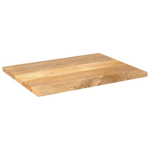 Accesorios de mesa rectangular de madera maciza mango para comedor 90x70 5