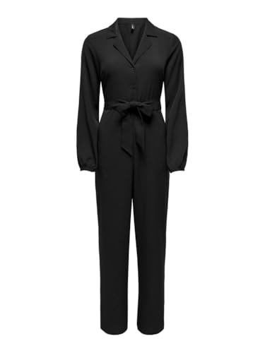 ONLY Onlnova Life Elite L/S Zira Combinaison Sol, Noir, XL Femme ONLY Onlnova Life Elite L/S Zira Combinaison Sol, Noir, XL Femme