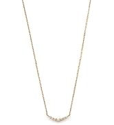 Amazon | agete K10パールネックレス ホワイト 1022111500108999