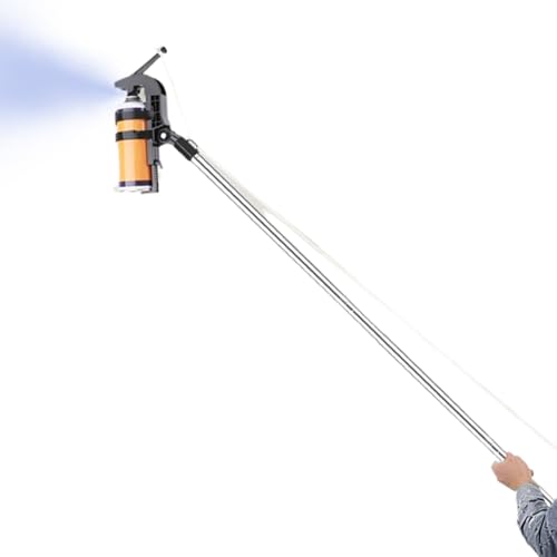 Qkbuza Adaptador alargador de latas de aerosol, 160/200/240 cm, soporte ajustable para latas de aerosol, para limpieza de ventanas