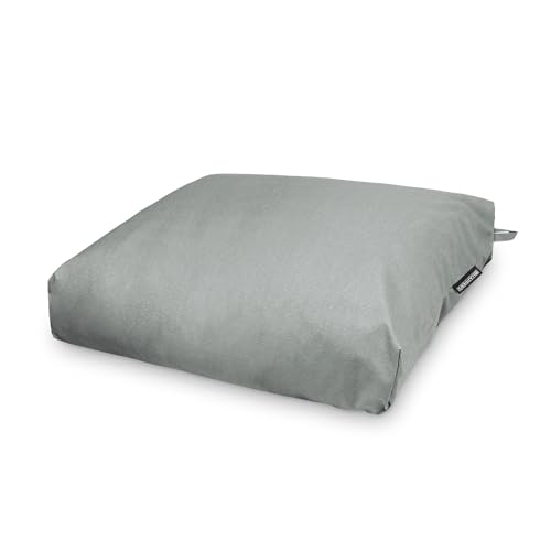 HAPPERS Cojines para Palets Toldotex Impermeable 80x80x20 Gris Liso