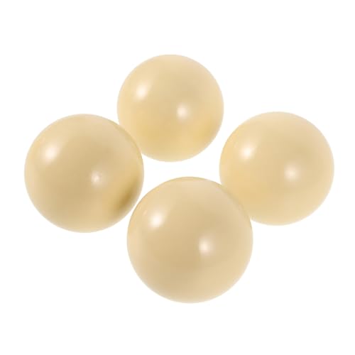 SUPVOX Pool Table Balls 4 Pack 2-inch Billiard Balls for Practice Ideal for Beginners Hobbyists