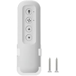 99813 Replacement for Hunter Ceiling Fan Remote Control (Remote Only) | Compatible with Hunter 99770 /99392 /99118 /99122 /99123 /99119 /99813 /99815 /99198,3-Speed &Light Dimmer with Wall Mount