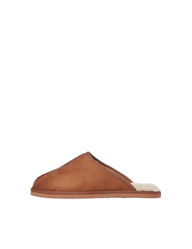 JACK & JONES Jfwdudely Microfiber Slipper Almond Homme Mule, Almond, 43 EU
