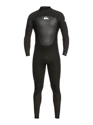 Quiksilver Traje de Neopreno con Cremallera Trasera 3/2 Prologue BZ FLT para Hombre, Color Negro