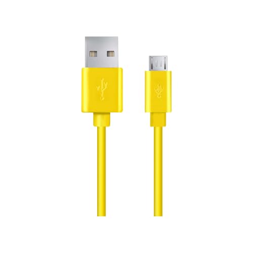  Esperanza IT Accesories ESPERANZA EB177Y Cable MICRO USB 2.0 A-B M/M 0,5m - YELLOW