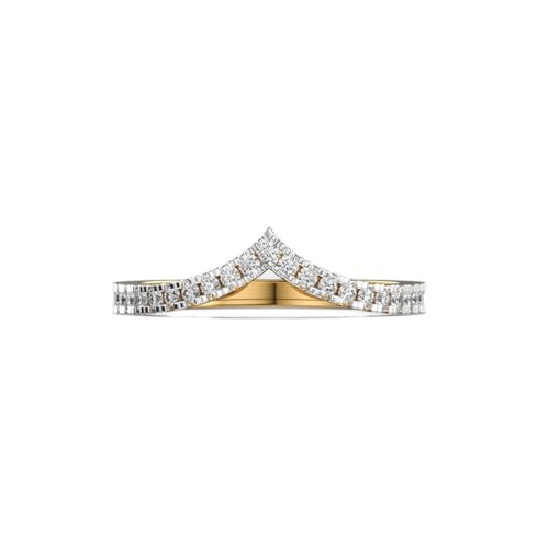 Bague moissanite en argent 925 Vanaki Amara éclat éternel