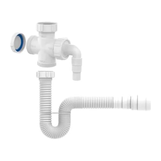 Conexão Pia Maquina Lavar Louça Roupa Cruzeta 1.1/2 E Sifão