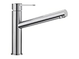BLANCO 523118 AMBIS Rubinetto da Cucina, Acciaio Inox Spazzolato, Alta Pressione