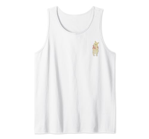 Tank top Winnie the Pooh Disney haut sans manches été en coton