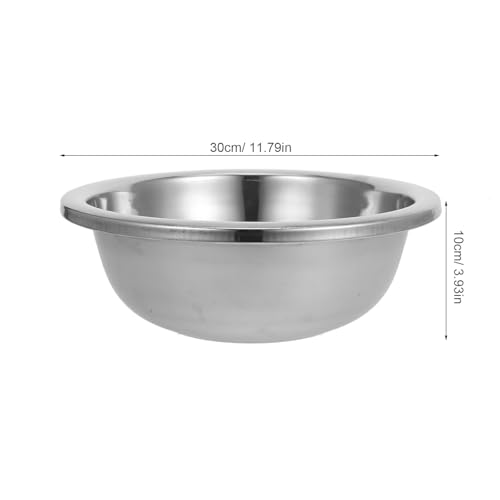 BESPORTBLE Tazón de Acero Inoxidable 30 cm para Cocina miniatura 2