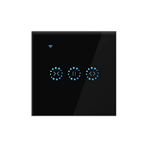 Interruptor Persianas WiFi WiFi Smart Cortina Interruptor de Ciega Ajuste de Porcentaje para Obturador de Rodillos Motor de Corte eléctrico Persianas motorizadas 10A Interruptor de Persianas