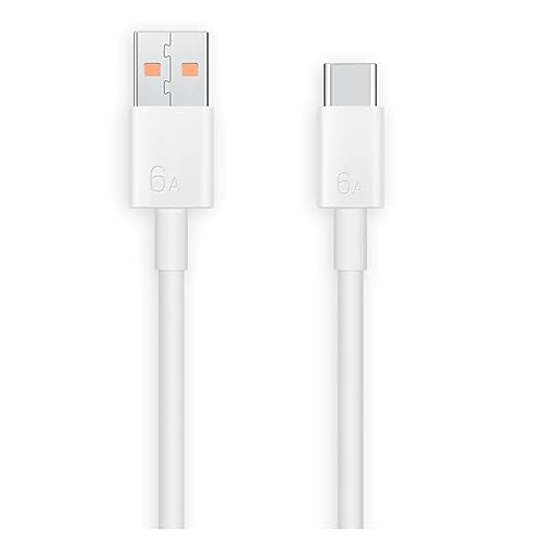 6A SUPERCHARGE USB C cable de carga para Honor original 1M cable de carga cable de datos USB A a C cable de carga rápida para Huawei Honor 90 80 70 60 50 Honor Magic 6 5 4 4Pro