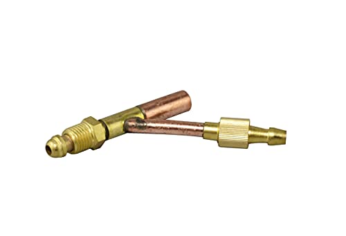 Image of RIVERWELD TIG Torch Fitting Part Accessories Cables and Gas & Water Separate Cable Connector Fitting 3 /8 inch -24UNF for SR WP 17 TIG Welding Torch Pack of 2 | Cables and Gas & Water Separate Fitting Part Accessories for SR WP 17 TIG Welding Torch