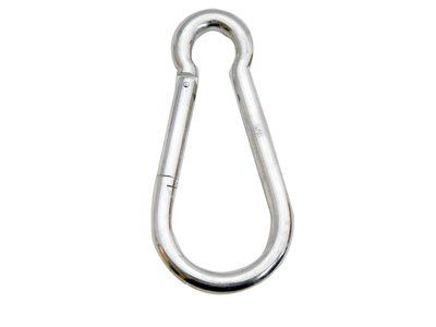 Shop-Tek 7/16-Inch Safety Spring Hooks, 25-SH716