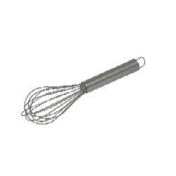 Faringdon 20cm Stainless Steel Whisk, White