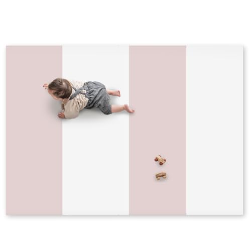 (ケラッタ) プレイマット シームレス 折りたたみ 赤ちゃん すき間ゼロでお手入れらくらく 1級防音 防水 厚手