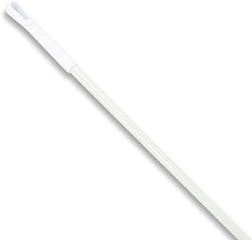 Image of SPARTA 48 inch Fiberglass Replacement Handle with 3 /4 inch Acme Thread Tip, Polyester Veil Reinforced, Hanging Cap, Commercial Cleaning, White