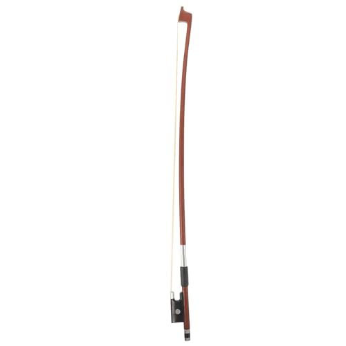 Holibanna Violin Bow with Natural Horsetail Hair Handmade Wood Bow for Student and Beginner Violinists 17.3 Inch Balanced Musical Instrument Accessory