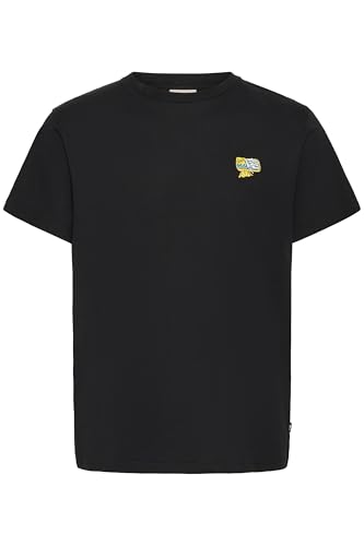 La maglia Owens Solid Men ha le seguenti caratteristiche: la camicia da uomo Solid Owens è una camicia di cotone con scollo rotondo e una leggera stampa sul petto. Specifiche: Vestibilità: vestibilità normale; girocollo Colore: nero Materiale: 100% cotone
