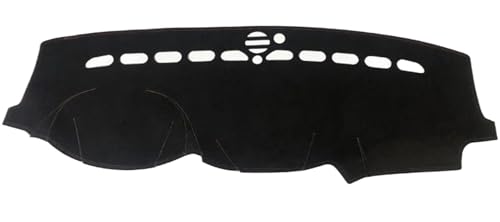 Housse de tableau de bord pour Jeep Grand Cherokee 2011-2023 tapis noir anti-glisse