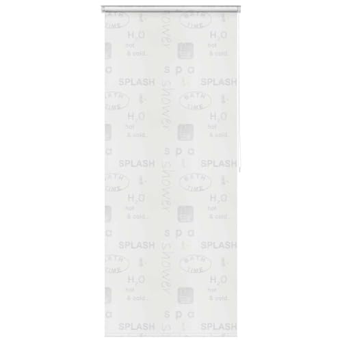 vidaXL Store Roulant de Douche 100x240cm Éclaboussures Rideau de Douche Maison