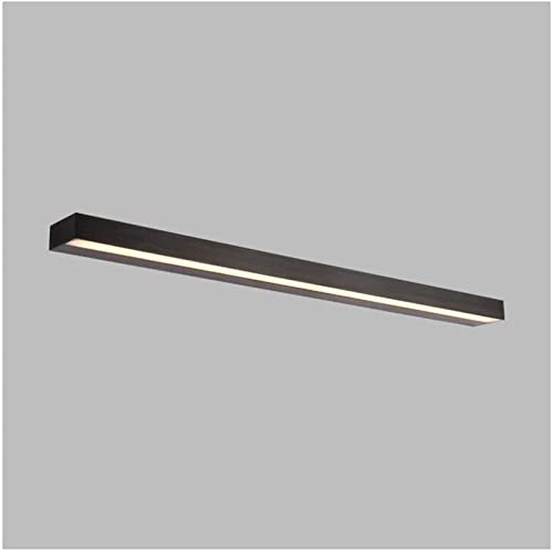 Lumière LED miroir étanche contre la buée pour applique de bain noire