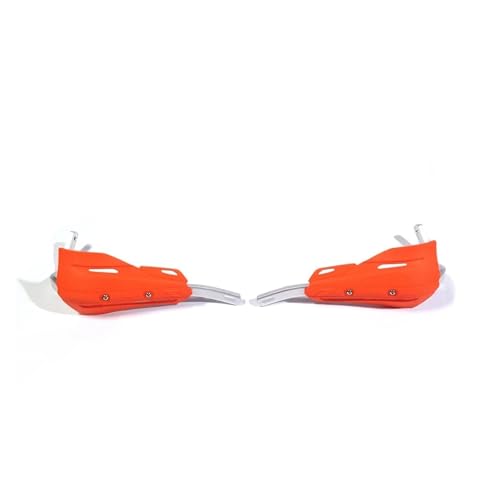 Protège-mains moto 22mm 28mm orange universel pour Pit Bike