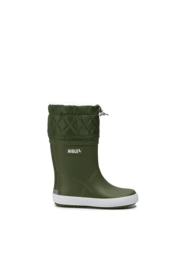 Aigle Unisex Kinder Giboulee 2 Gummistiefel, Khaki, 26 EU