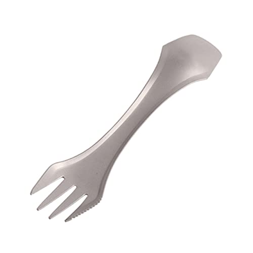 HANABASS Multifunctional Camping Cutlery Lightweight Travel Utensils Durable Spoon Fork for Hiking Picnics and Outdoor Dining