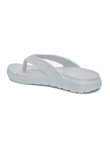 Image of Impakto Men's Arch Support Flip Flops | Lightweight & Bounce-Back Slippers | Soft Cushioned Footbed | Regular Wear Chappal for Home, Casual & Outdoor Use